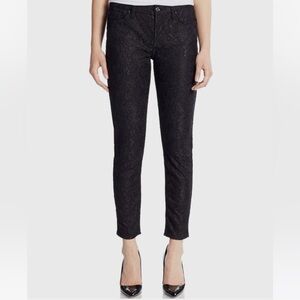 7 for all Mankind Black Lace The Ankle Gwenevere